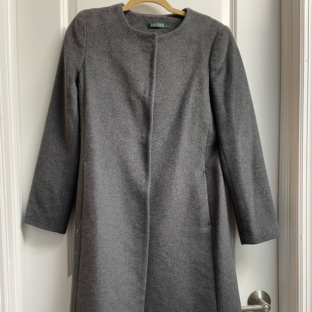 LAUREN Ralph Lauren Gray Coat Size 2
